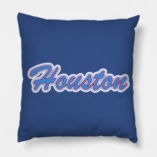 Football Fan of Houston Pillow
