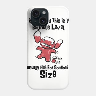 Lilo and Stitch Badness Level Phone Case