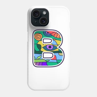 Alphabet B Phone Case