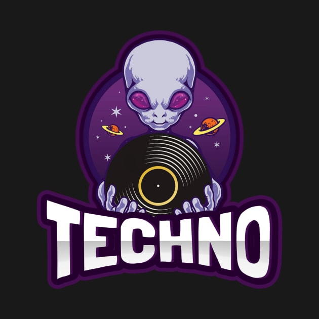 TECHNO - Alien Wax by DISCOTHREADZ 