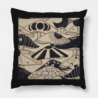 Starry Mycelium Pillow