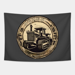 Vintage Dozer Tapestry