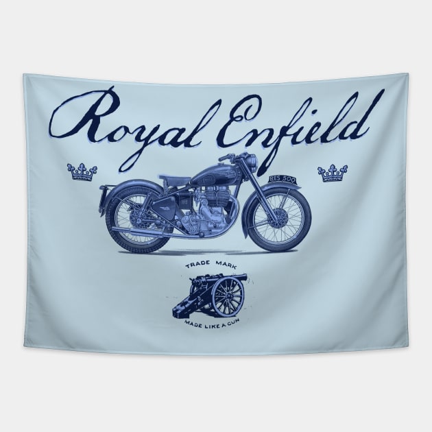 Royal Enfield Tapestry by Midcenturydave