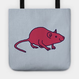 Viva Magenta Color of the Year 2023 Rat Tote