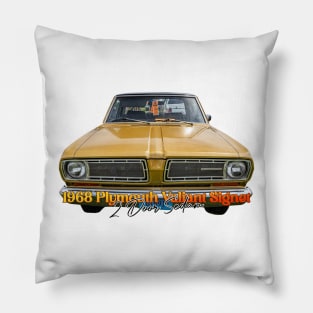 1968 Plymouth Valiant Signet 2 Door Sedan Pillow