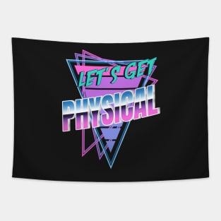 Let's Get Physical Totally Rad 80s Costume Tapestry