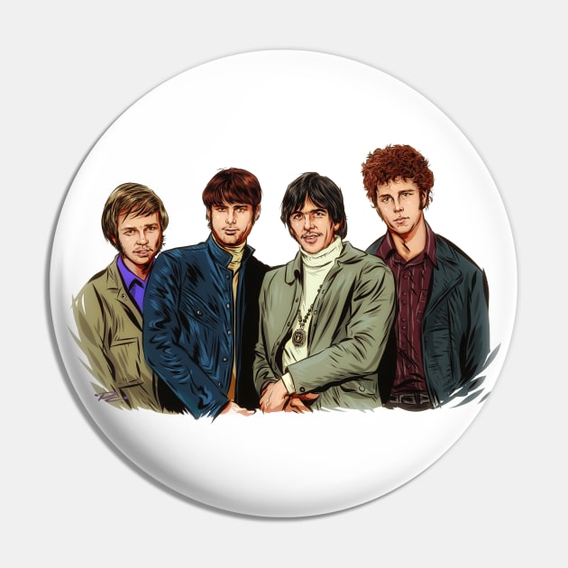 The Byrds - An illustration by Paul Cemmick Pin by PLAYDIGITAL2020