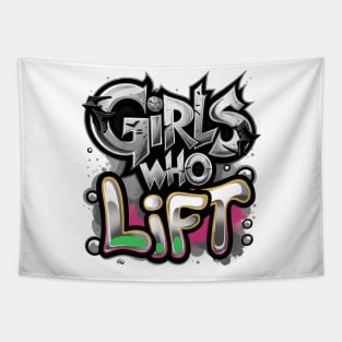 Girls Who Lift Tapestry