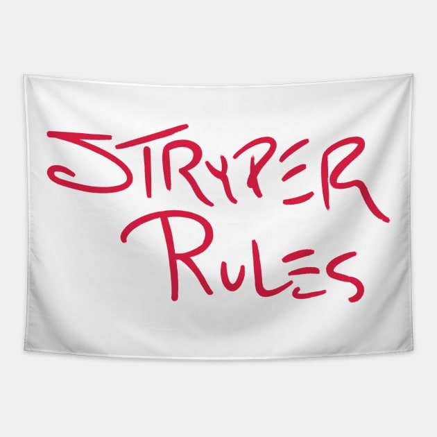 Stryper Rules Tapestry by GiMETZCO!