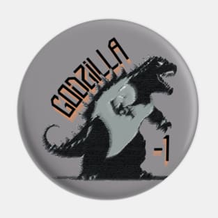 godzilla minus one Pin