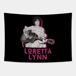 Loretta lynn\\original retro fan art Tapestry