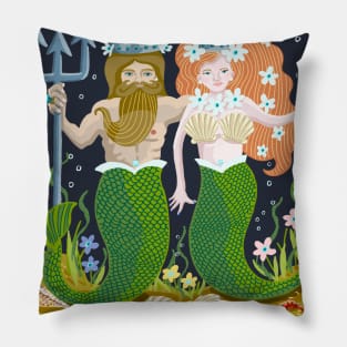 Neptune Nuptials Pillow