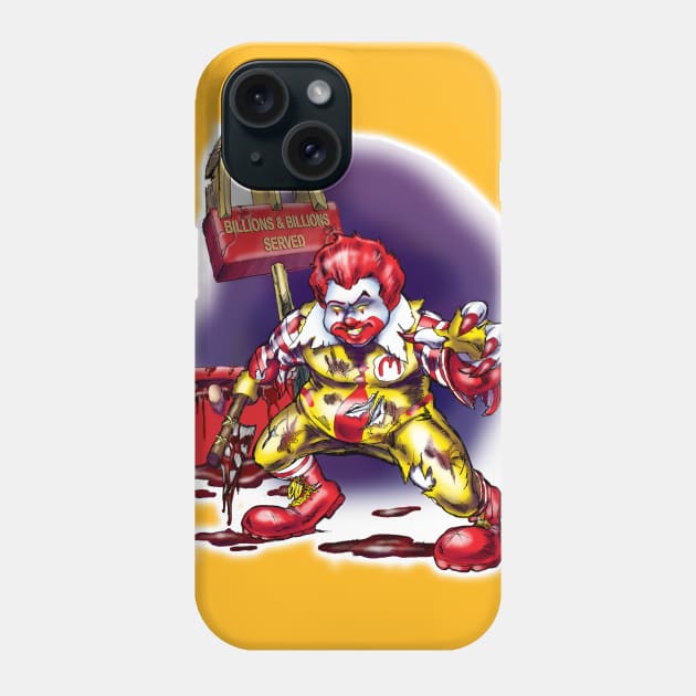 Serial Killer Ronald Phone Case by GDanArtist