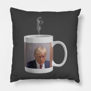 TRUMP MUG SHOT - DONALD TRUMP Pillow