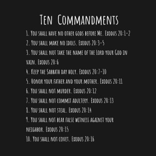 The Ten Commandments T-Shirt