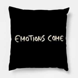 Hand Drawn Emotions Come Pillow