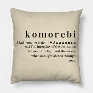 Komorebi Pillow