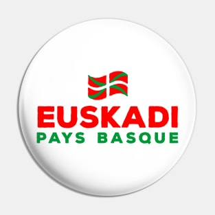 Euskadi pays basque Pin