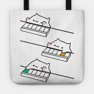 Bongo Cat & Keyboard Tote