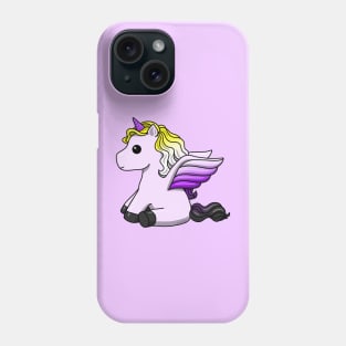 Enby Unicorn Phone Case