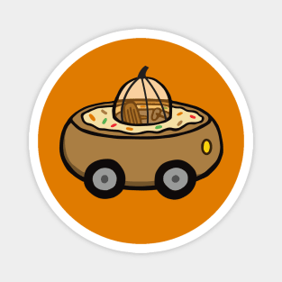 Donut Car - Pumpkin Spice Magnet