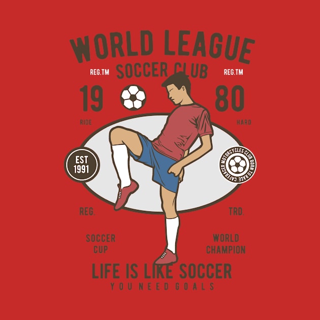 World League, Vintage Retro Classic by CoApparel