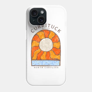 Currituck Beach, NC Summertime Vacationing Burning Sun Phone Case