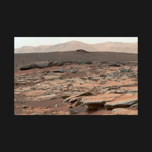 Erosion on Mars, Curiosity rover image (C023/5354) by SciencePhoto