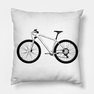 MTB drawing Pillow