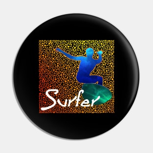 Surfer Pin