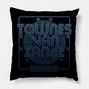 Townes Van Zandt #4 Pillow