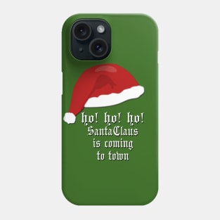 Santa Claus Hat and Beard Classic X-mas Song Phone Case