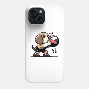 Medball Mastery: Beagle's CrossFit Challenge Phone Case