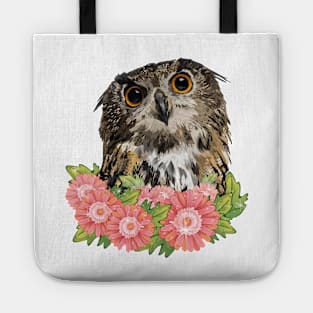 Royal Owl Tote