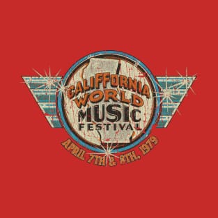 CaliFFornia World Music Festival 1979 T-Shirt