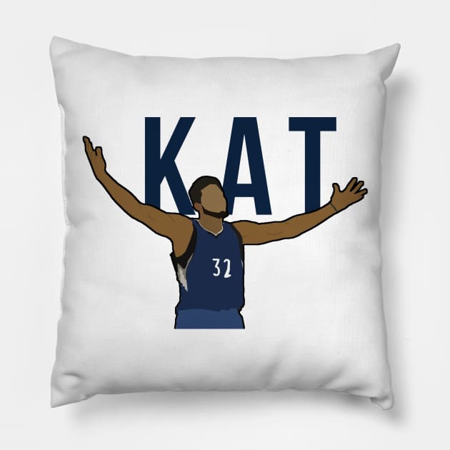 Karl Anthony Towns - KAT Pillow by xavierjfong