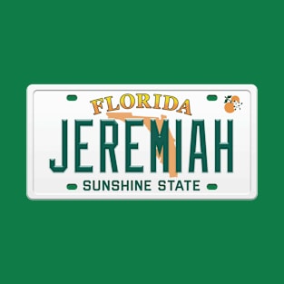 Jeremiah License Plate - FL T-Shirt