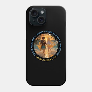 Pico de Piedra Beach, Aguada, Puerto Rico Phone Case