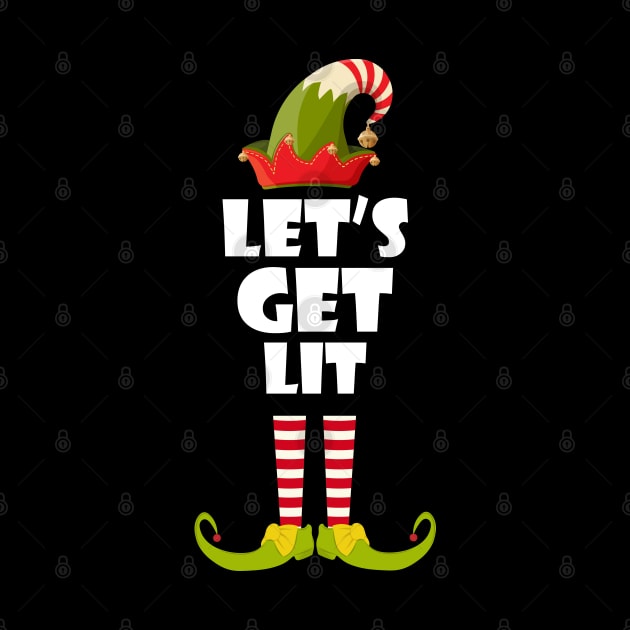 Let's Get Lit Elf Christmas by medrik