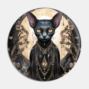 Majestic Sphynx Pin