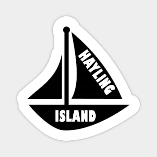 retro hayling island Magnet