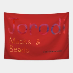 Jorodi Masks & Beads Tapestry