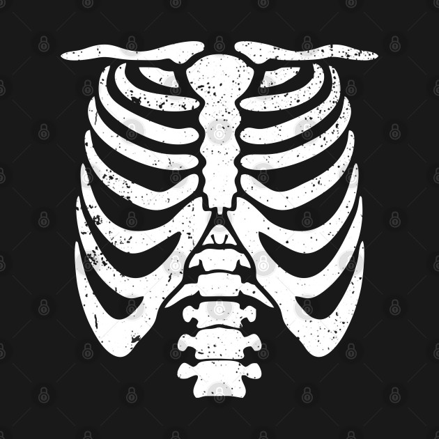 Skeleton Bones Halloween Costume - Skeleton Bones - T-Shirt