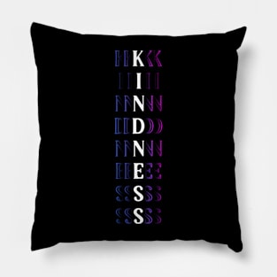 Colorful Kindness Christian Design Pillow