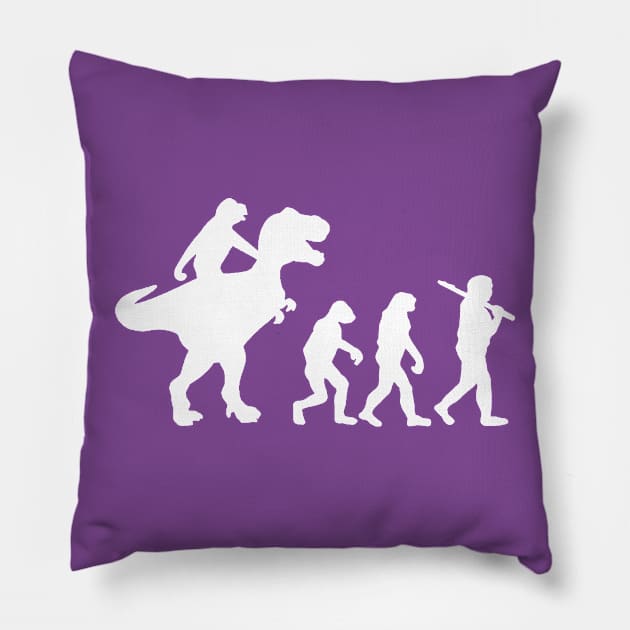 Jurrasic Evolution Pillow by Etopix