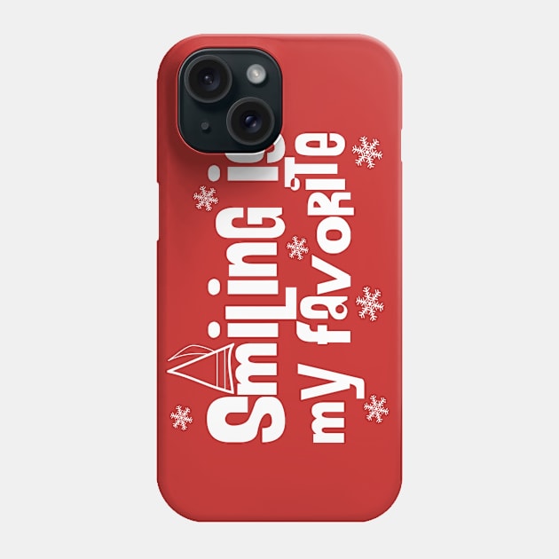 Elf Smiling is My Favorite Phone Case by PopCultureShirts