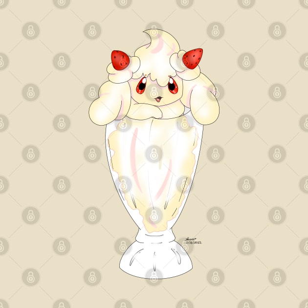 Milkshake creature by XoXy24