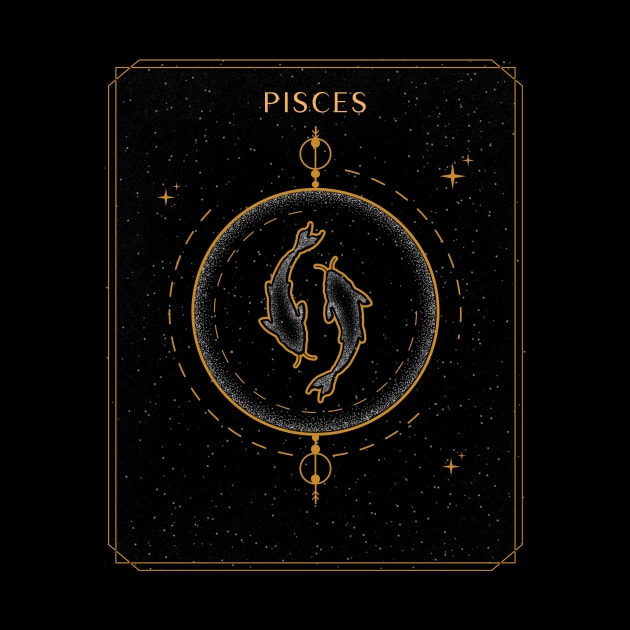 Pisces | Astrology Zodiac Sign Design by The Witch's Life