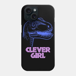 Clever Girl (Jurassic Raptor) Phone Case