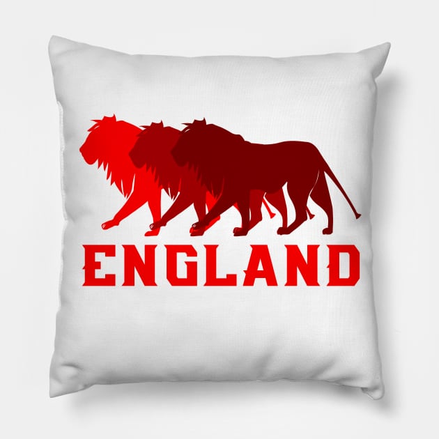 England WWC Pillow by TheRoyalLioness